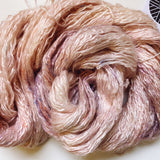 Ama - Hand dyed - sock weight yarn - 100g/350m - Kid Silk Fluff