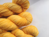 Pumpkin - Hand dyed 4ply/sock yarn 100g/425m superwash merino, nylon blend