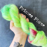 Princes Plume - Hand dyed - lace weight yarn - 50g/420m - kid mohair - silk