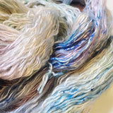 Moonshine - Hand dyed - sock weight yarn - 100g/350m - Kid Silk Fluff