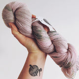 Mossy Rock - Hand dyed 4ply/sock yarn 100g/425m superwash merino, nylon blend